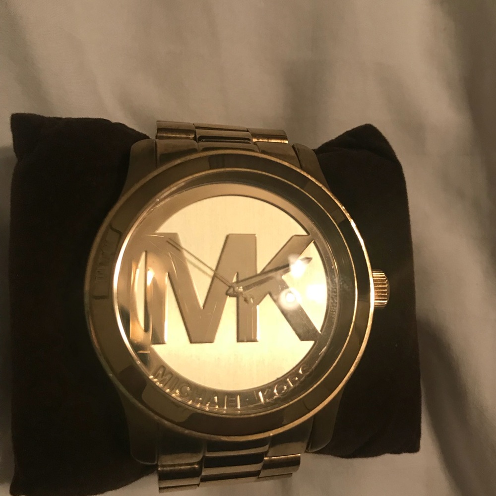 Michael Kors Gold Logo Watch